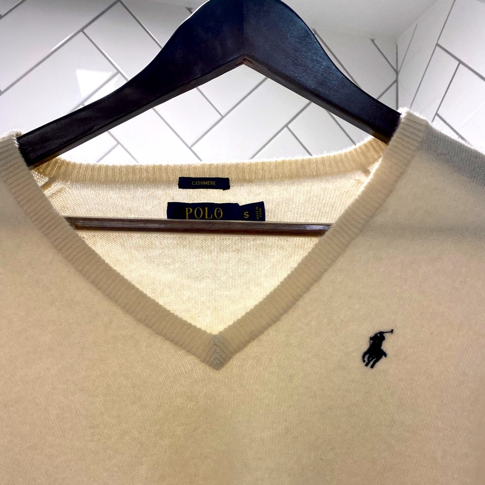 Cashmere Cream Ralph Lauren Sweater